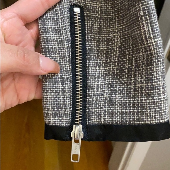 Cropped twill blazer - Picture 6 of 7